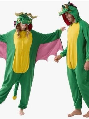 Green Dragon mens Costume